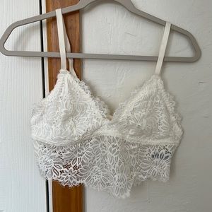 Aerie lace long-line bralette